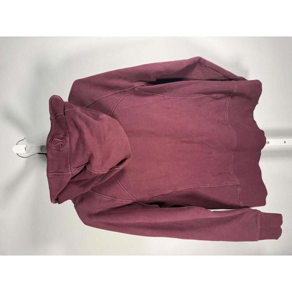 Lululemon Scuba Hoodie *Light Cotton Fleece Arctic Plum Size 10 - Picture 4 of 8
